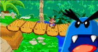 A Nep-Enut in a pre-release version of Paper Mario