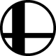 Super Smash Bros. logo item sticker for the Super Smash Bros. Ultimate trophy in the Trophy Creator application