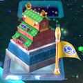 Screenshot of the level icon of Back to Hands-On Hall in Super Mario 3D World