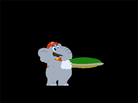 Unused animation for Super Mario Bros. Wonder showing Elephant Mario inflating a big shell using his trunk