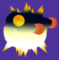 A Spined Puffer from Donkey Kong Jungle Beat under the name "RushAirFish"