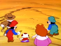 Mario and Luigi's miscolored clothes