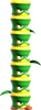 Custom render of stacked Gamboos from Super Mario Bros. Wonder