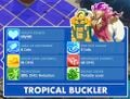 Tropical Buckler stats