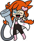 Artwork of Penny from WarioWare: Get It Together!