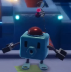 A Cybo in Yoshi's Crafted World