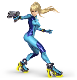 Zero Suit Samus from Super Smash Bros. Ultimate