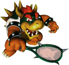 Bowser in Mario Tennis