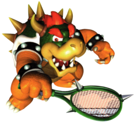 Bowser in Mario Tennis