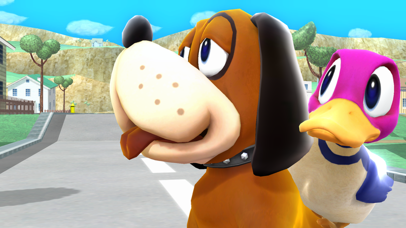 File:Duck Hunt SSBWU shot 1.png