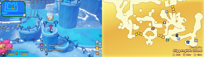 28th block in Slippenglide Island from Mario & Luigi: Brothership