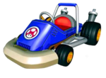 The Toad Kart from Mario Kart: Double Dash!!