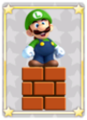Mario & Luigi: Paper Jam (Battle Card, Small Luigi)