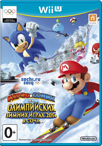 File:Mario & Sonic at the Sochi 2014 Olympic Winter Games Russian boxart.png