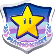 The icon for the Star Cup in Mario Kart World.