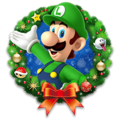 Luigi wreath