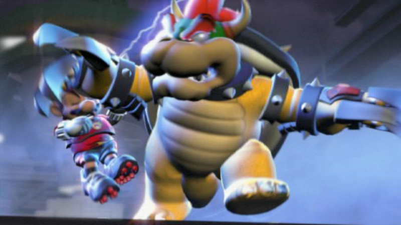 File:Opening (Bowser pushes Mario) - Mario Strikers Charged.png