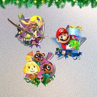 Thumbnail of a Play Nintendo article with suggestions for multiplayer Nintendo Switch games to play during winter break. Pictured are an Inkling, Isabelle, Timmy, Tommy, and Mario.