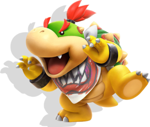 Artwork of Bowser Jr. from Super Mario Bros. Wonder