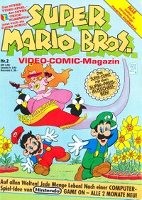 Cover of Super Mario Bros. Video-Comic-Magazin Nr. 2