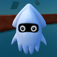 A Blooper in Super Mario Galaxy