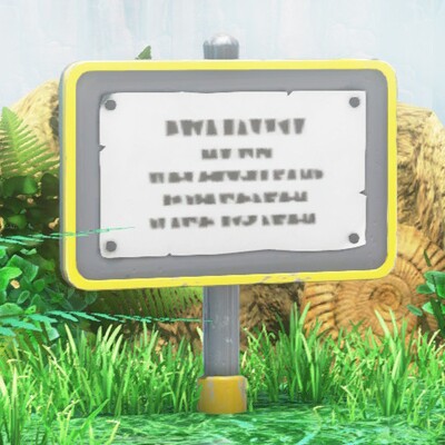 Sign - Super Mario Wiki, the Mario encyclopedia
