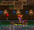 A Red Balloon appears after Enguarde passes the No-Animal Sign.