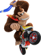 Artwork of Donkey Kong, from Mario Kart 8.