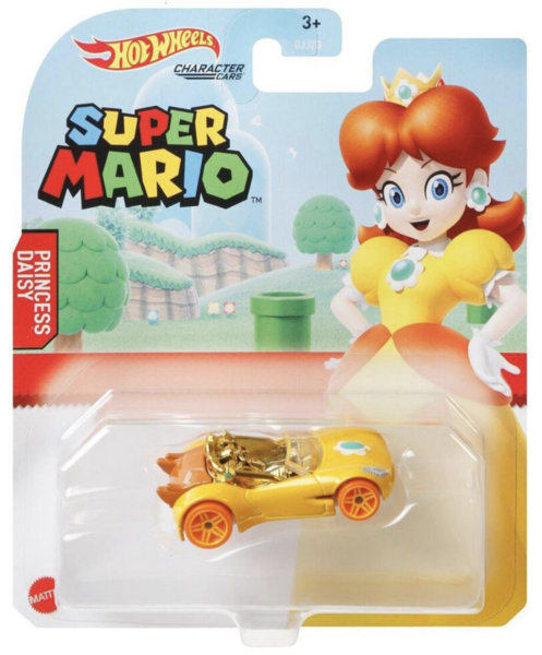 File:Hot Wheels Princess Daisy Character Car Packaging.png