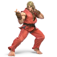 Artwork of Ken from Super Smash Bros. Ultimate