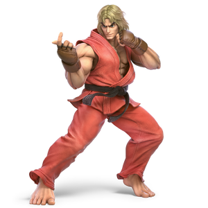 Artwork of Ken from Super Smash Bros. Ultimate