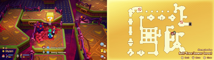 Block 14 in the Soli-Tree from Mario & Luigi: Brothership