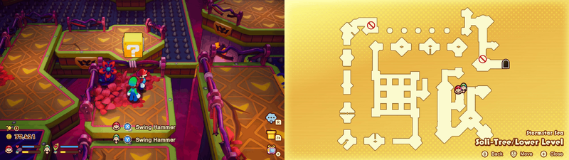 Block 14 in the Soli-Tree from Mario & Luigi: Brothership