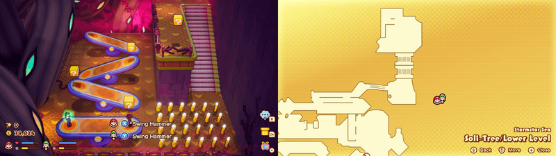 Blocks 23-24-25 in the Soli-Tree from Mario & Luigi: Brothership