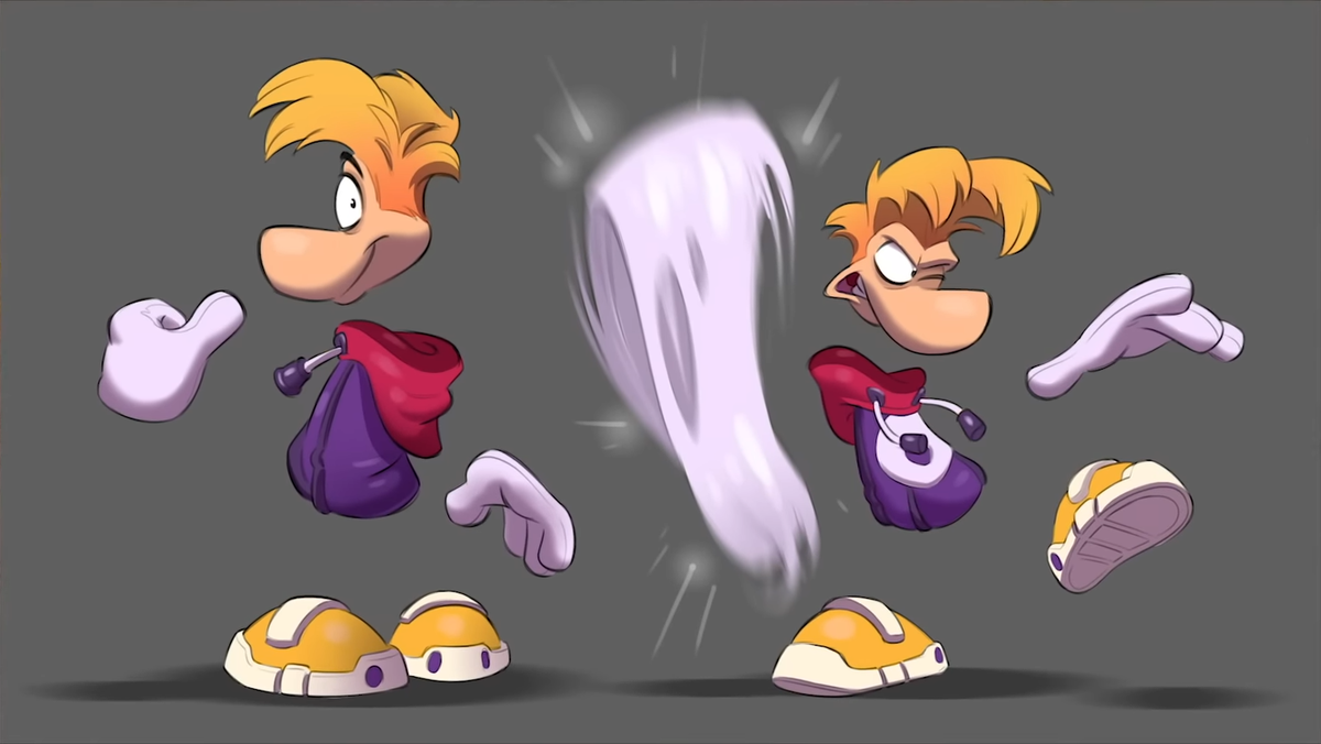 File:M+RSoH Rayman concept art 1.png - Super Mario Wiki, the Mario ...