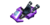 Purple Mii's Standard Kart icon in Mario Kart 7