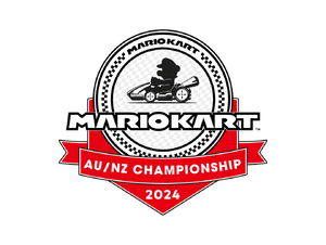 Logo of the Mario Kart 8 Deluxe: AU/NZ Championship 2024