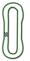 Course map asset from Mario Kart Arcade GP DX