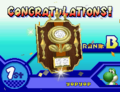 The Flower Cup trophy in Mario Kart DS.