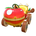 The Apple Kart, Green Apple Kart, and Poison Apple Kart in Mario Kart Tour