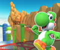 The course icon with Yoshi