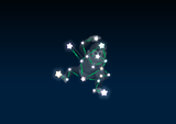Diddy Kong's constellation in the game Mario Party 9.