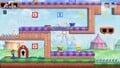 Various Warp Boxes in Level 4-4 of Mario vs. Donkey Kong (Nintendo Switch)