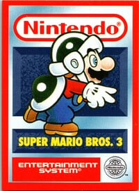One of the Nintendo Collector Cards