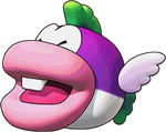 Sprite of Cheep Chomp's team image, from Puzzle & Dragons: Super Mario Bros. Edition.