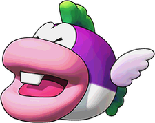 Sprite of Cheep Chomp's team image, from Puzzle & Dragons: Super Mario Bros. Edition.