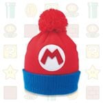 Mario knit cap from Super Nintendo World