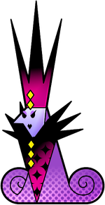 Artwork of Queen Jaydes from Super Paper Mario