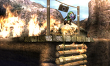 SSB4 3DS - Link Rocky Stage Screenshot.png