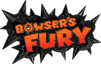 English logo of the Bowser's Fury campaign of Super Mario 3D World + Bowser’s Fury